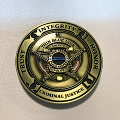Criminal Justice Challenge Coin