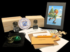 A CHRISTMAS Escape Room in a Box for KIDS
