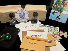 A CHRISTMAS Escape Room in a Box for KIDS