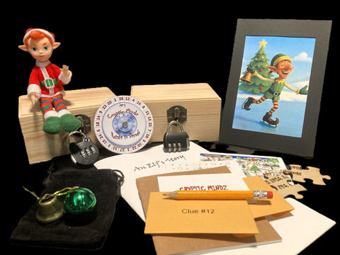 A CHRISTMAS Escape Room in a Box for KIDS