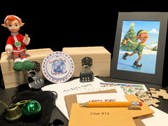 A CHRISTMAS Escape Room in a Box for KIDS
